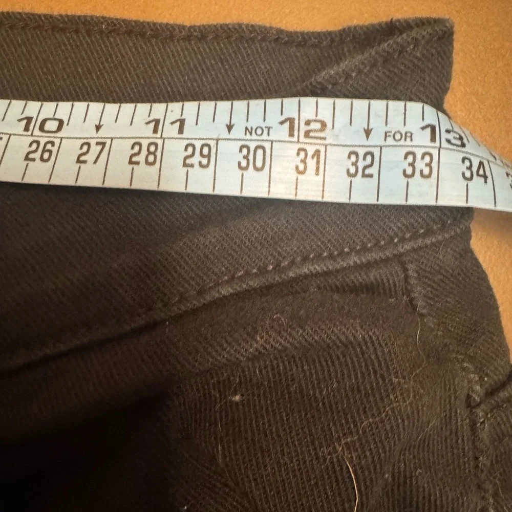 VENUS Women’s Black Cotton Stretch Boot Cut Jeans Festival Concert size 2S EUC